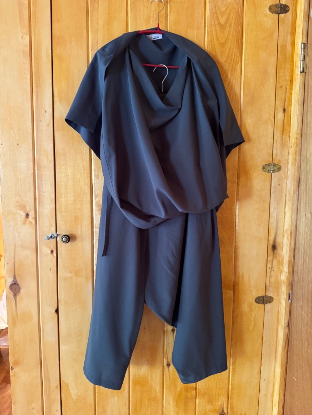 ISSEY MIYAKE 132.5 Draped Fabric Blouse (pants not included)